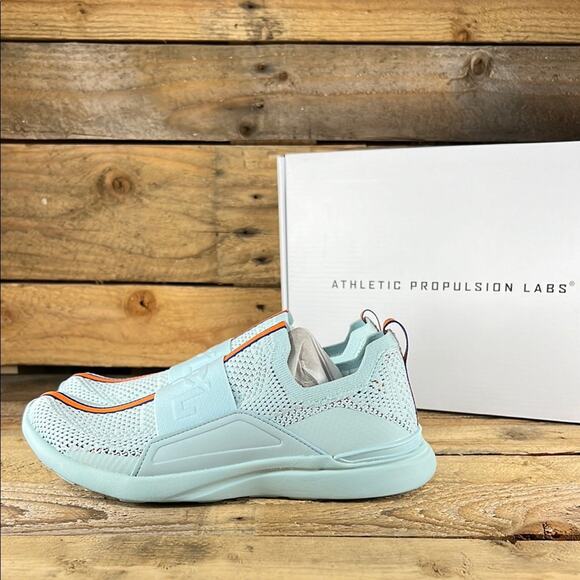 APL Women's Techloom Bliss Sneakers - Gulf Blue/Orange/Racer - 7 - New in box - Picture 1 of 8